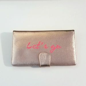 ⤵️ Madison West Rose Gold Large Wallet